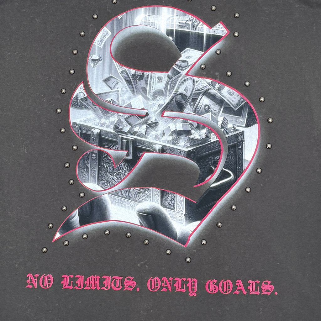 Stray treasure chest wide & crop fit tee