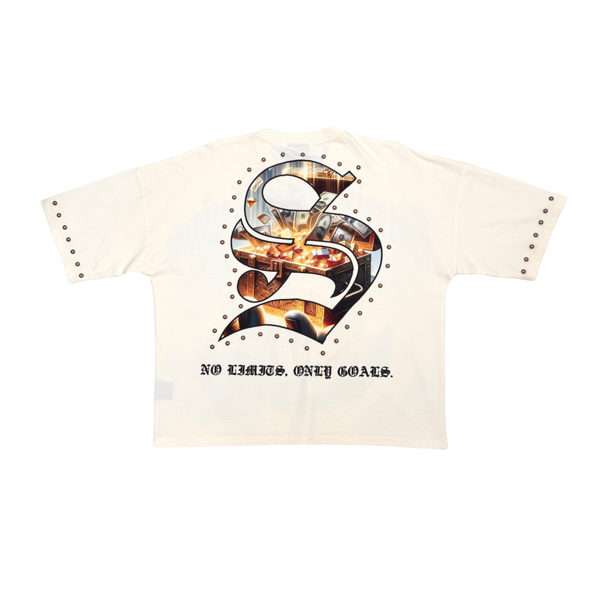 Stray treasure chest wide & crop fit tee