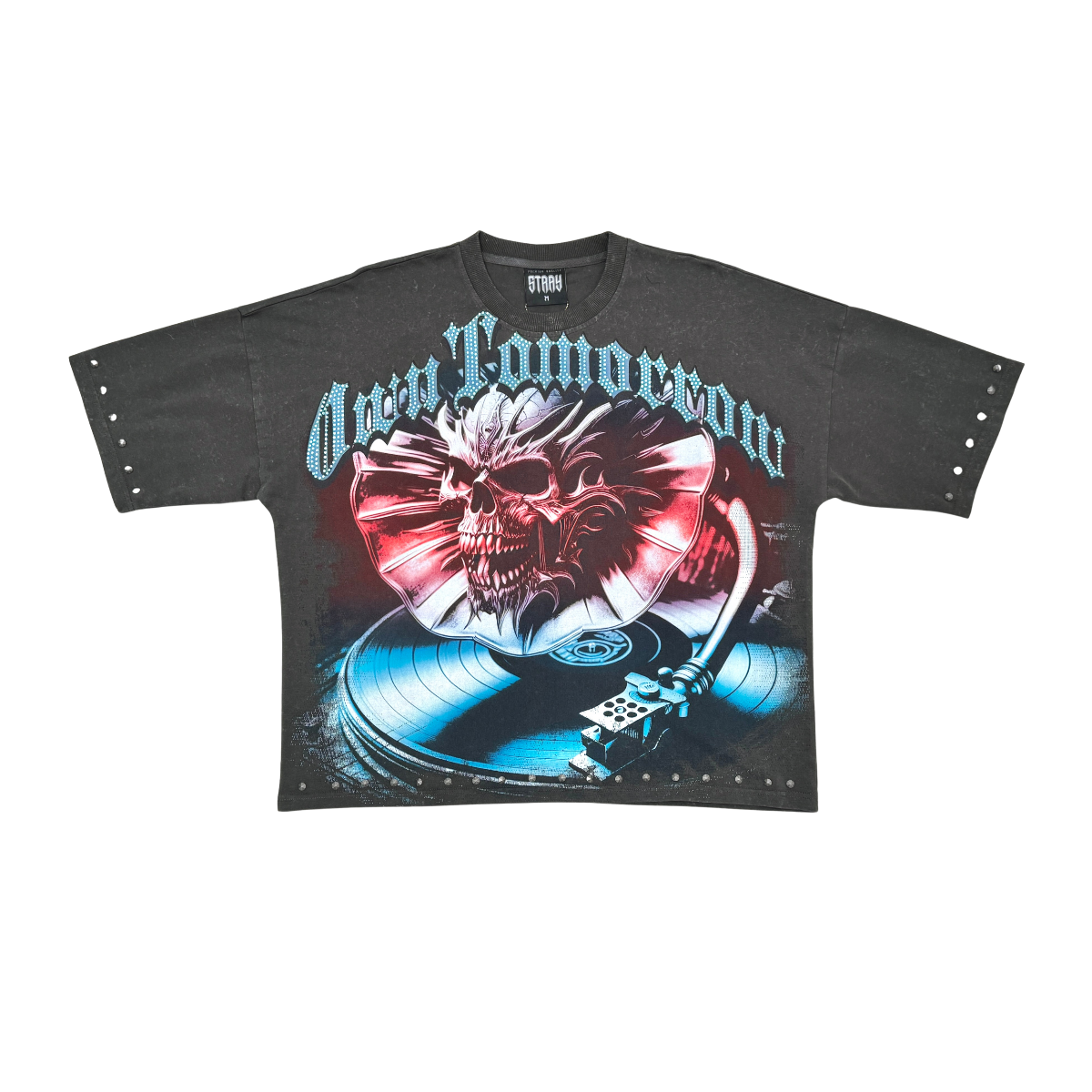 Stray the future is yours wide & crop fit tee