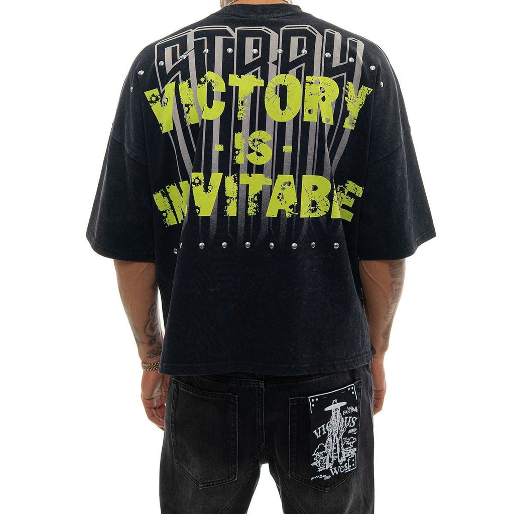 Stray claim victory wide & crop fit tee