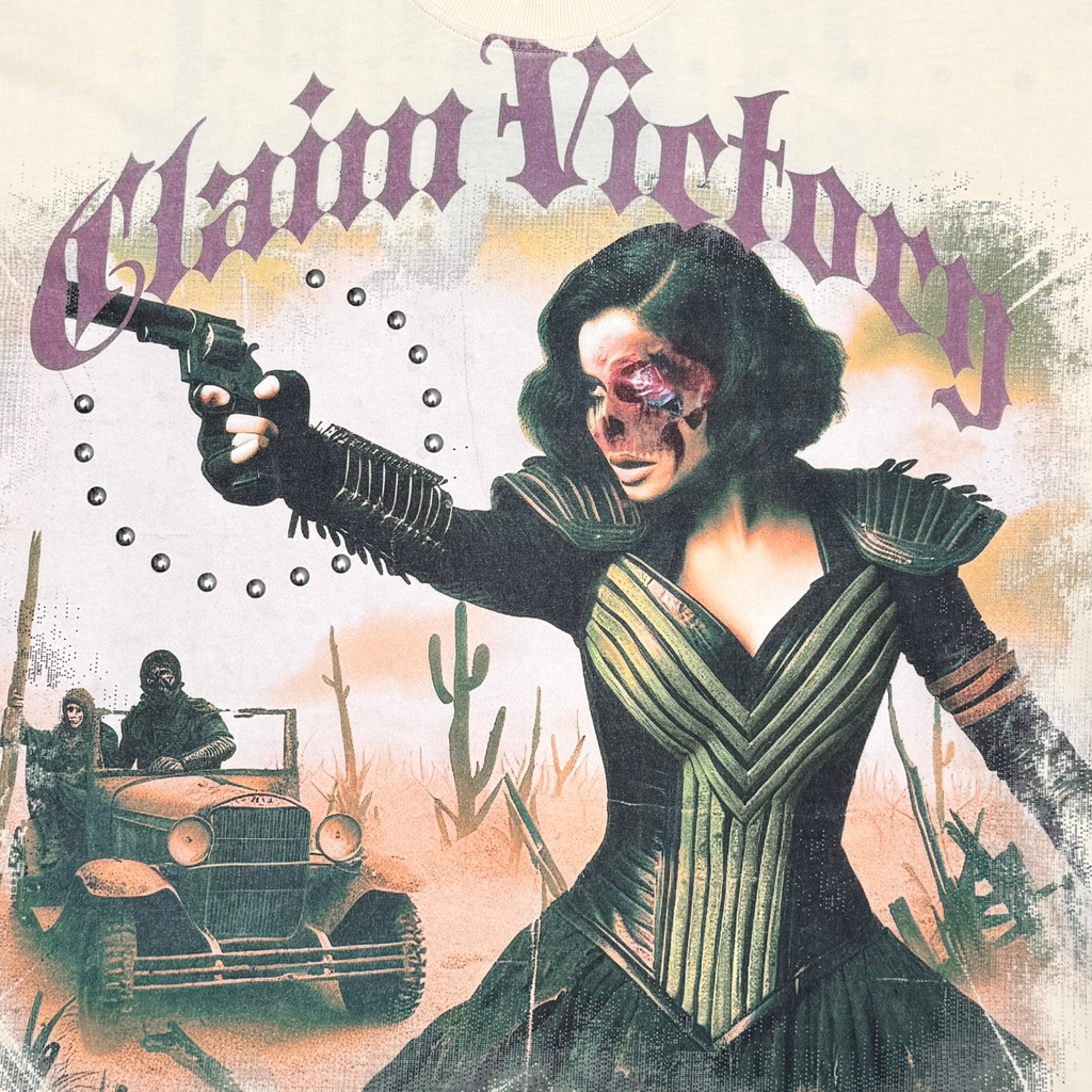 Stray claim victory wide & crop fit tee