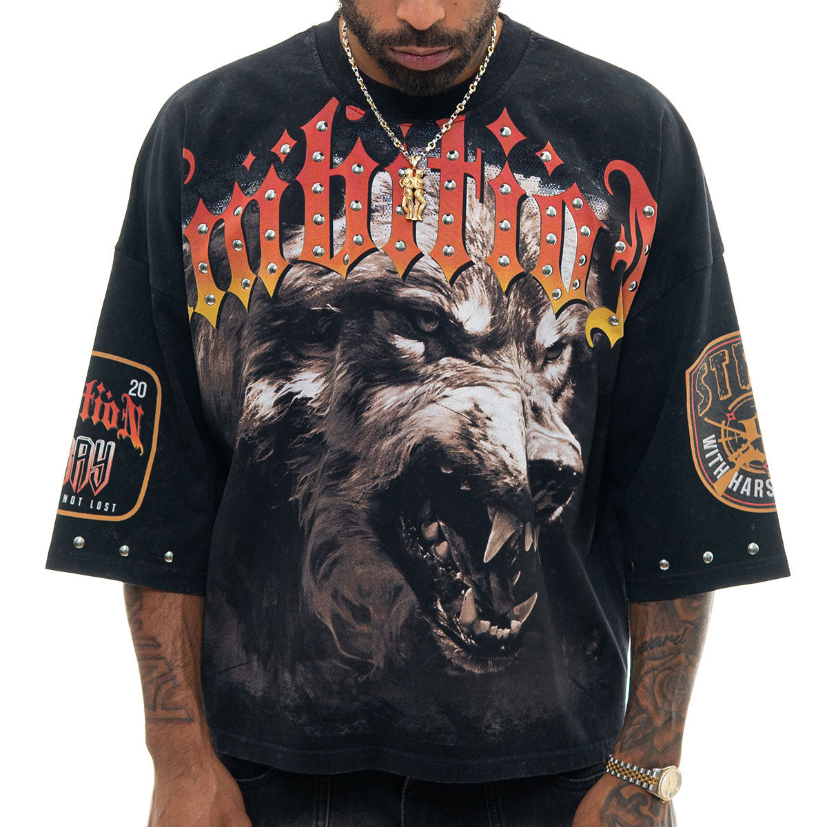 Stray ambitions 3/4 sleeve tee