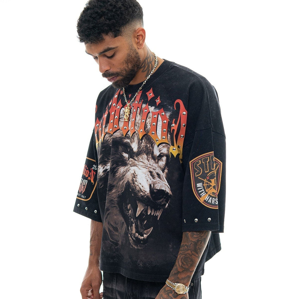 Stray ambitions 3/4 sleeve tee