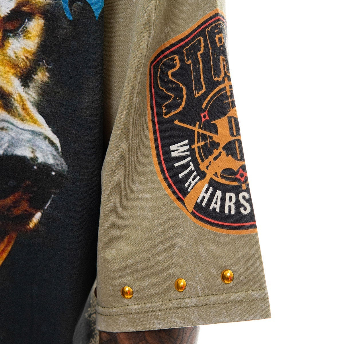 Stray ambitions 3/4 sleeve tee