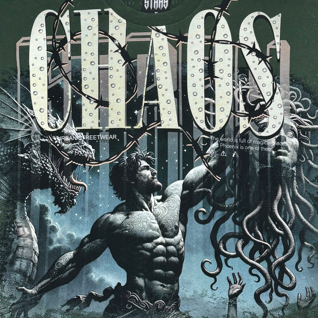 Stray chaos 3/4 sleeve tee