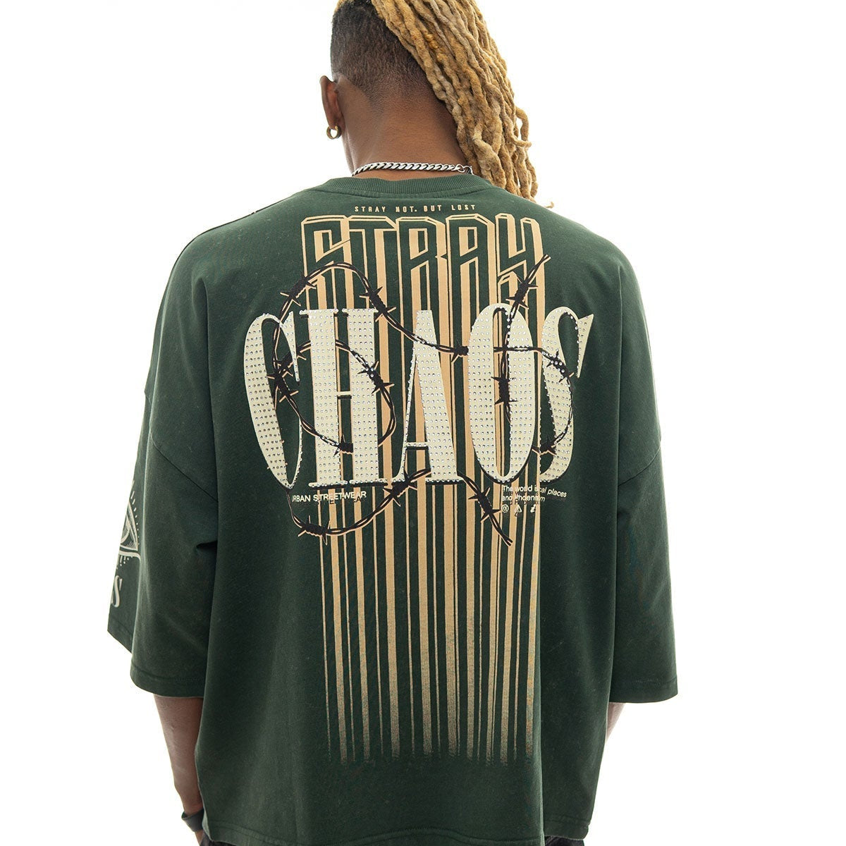 Stray chaos 3/4 sleeve tee