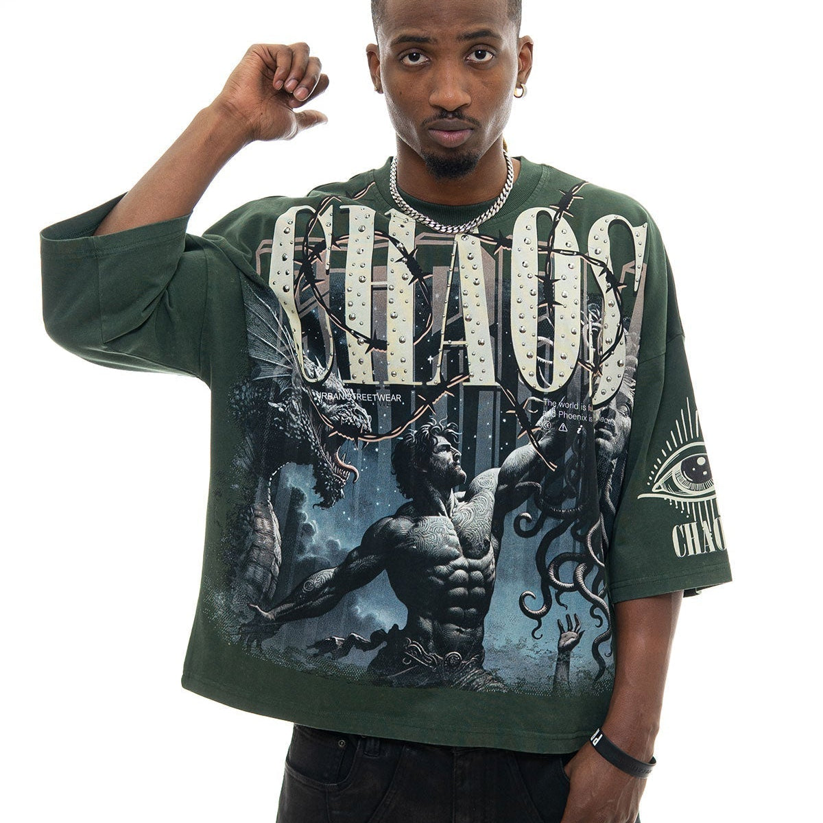 Stray chaos 3/4 sleeve tee