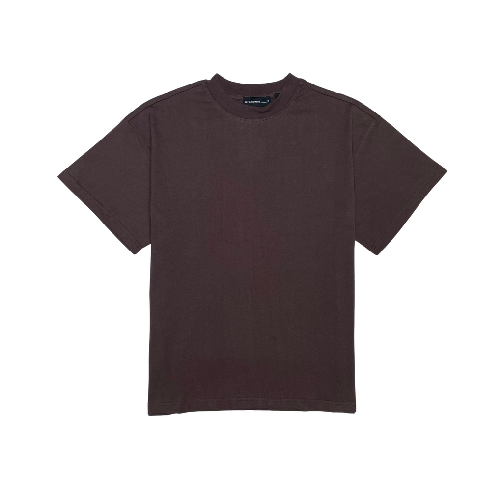 Single jersey oversized drop shoulder tshirt