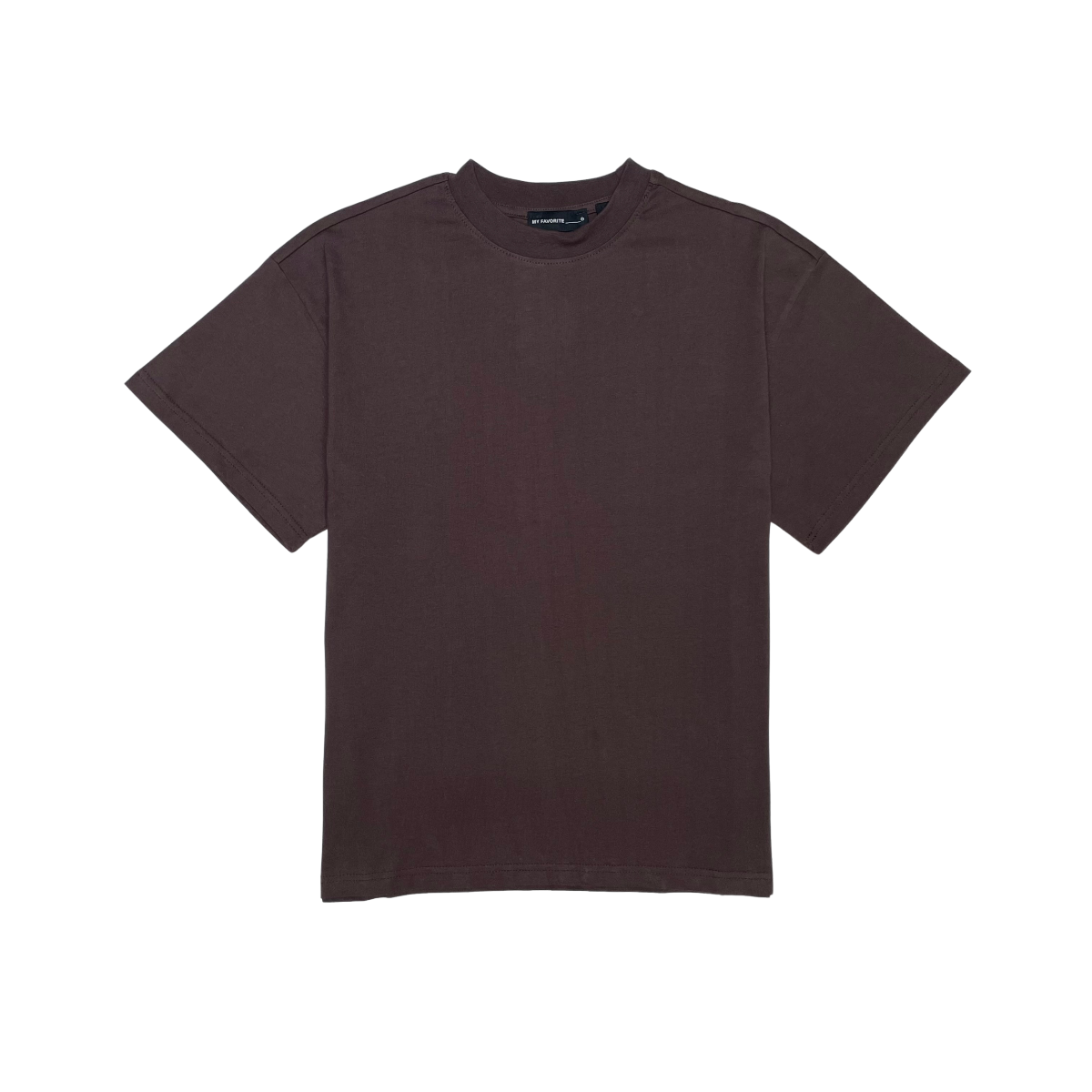 Single jersey oversized drop shoulder tshirt