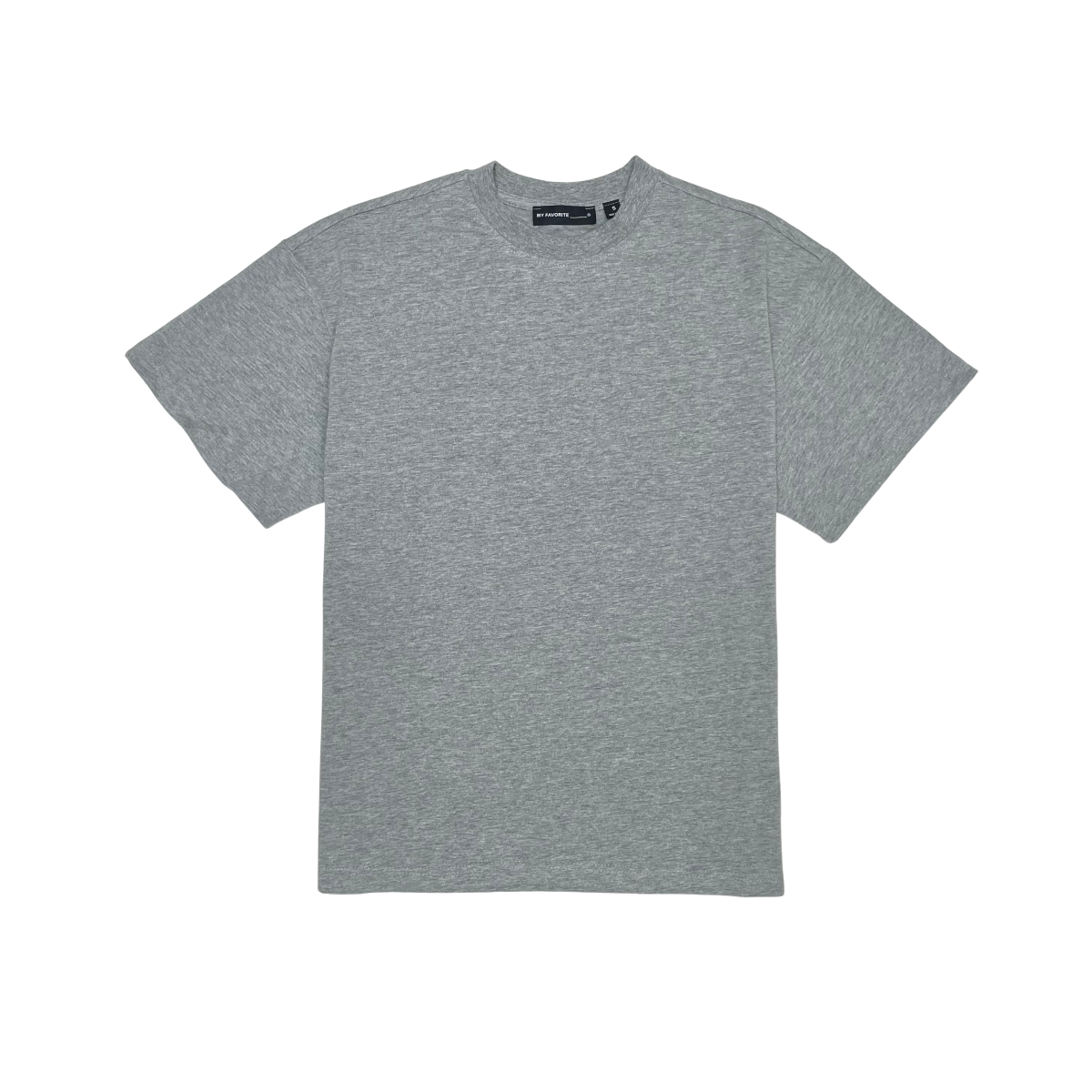 Single jersey oversized drop shoulder tshirt