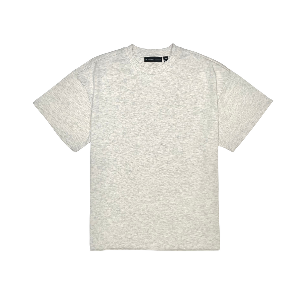 Single jersey oversized drop shoulder tshirt