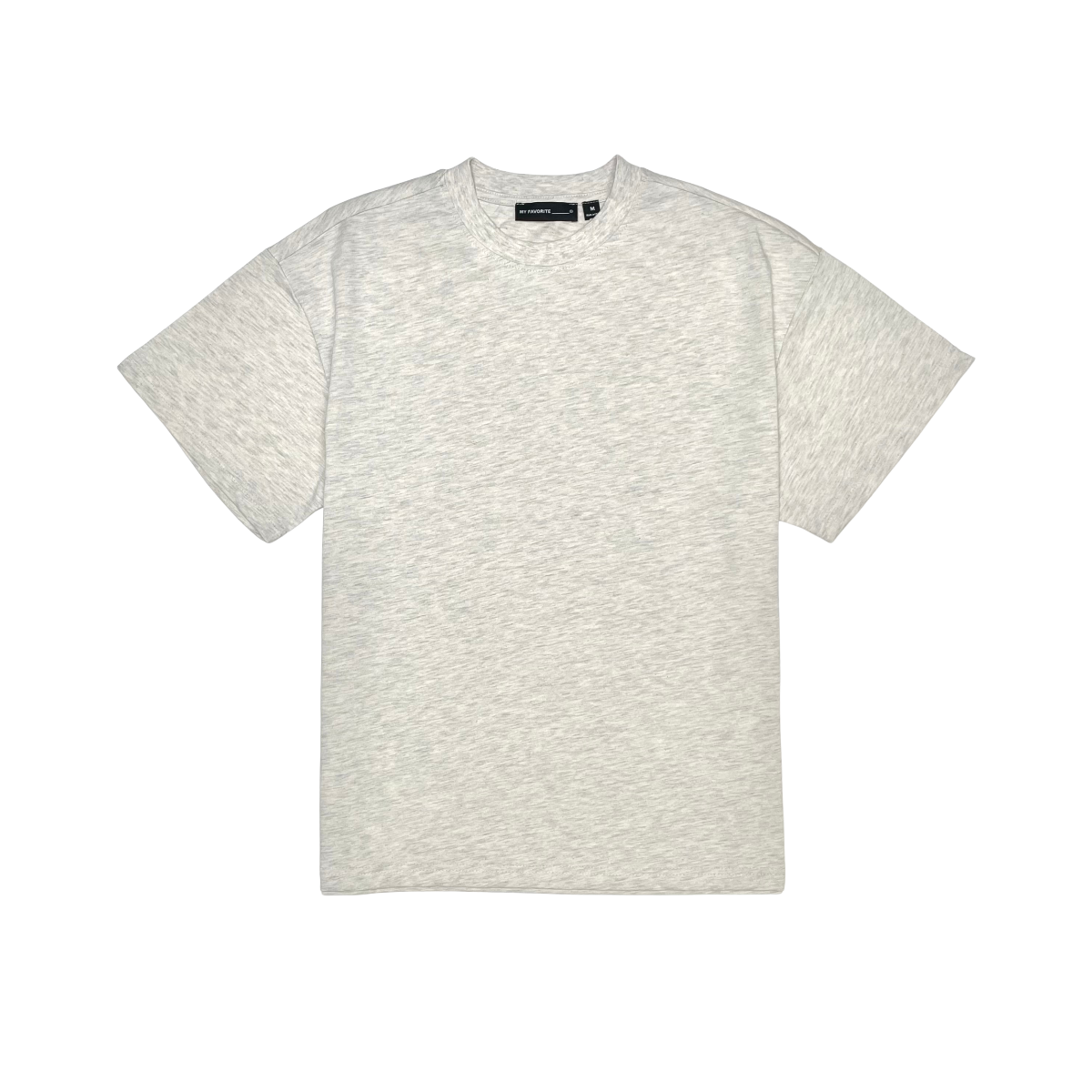 Single jersey oversized drop shoulder tshirt