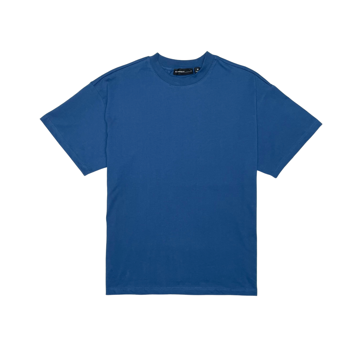 Single jersey oversized drop shoulder tshirt