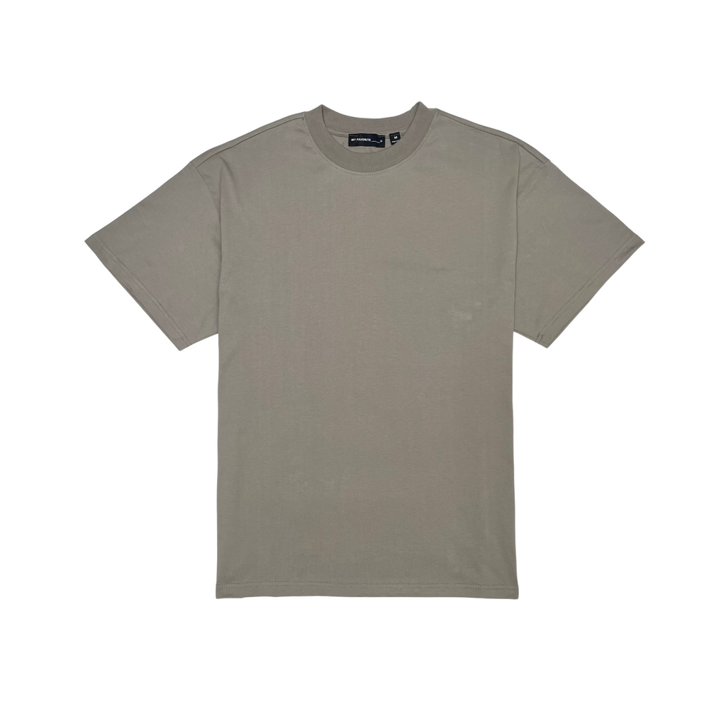 Single jersey oversized drop shoulder tshirt