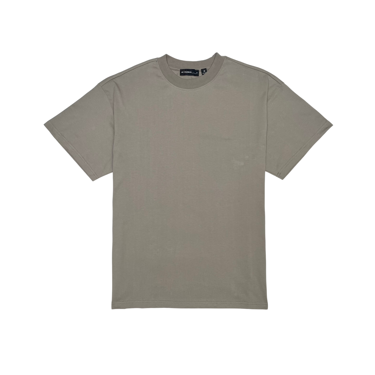 Single jersey oversized drop shoulder tshirt