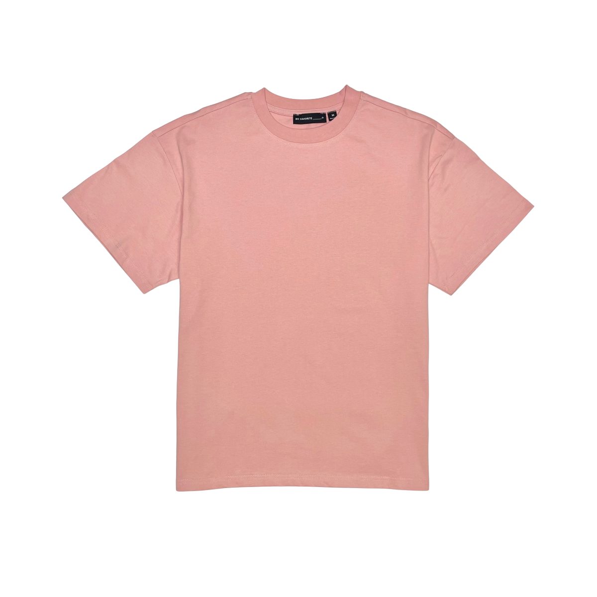 Single jersey oversized drop shoulder tshirt