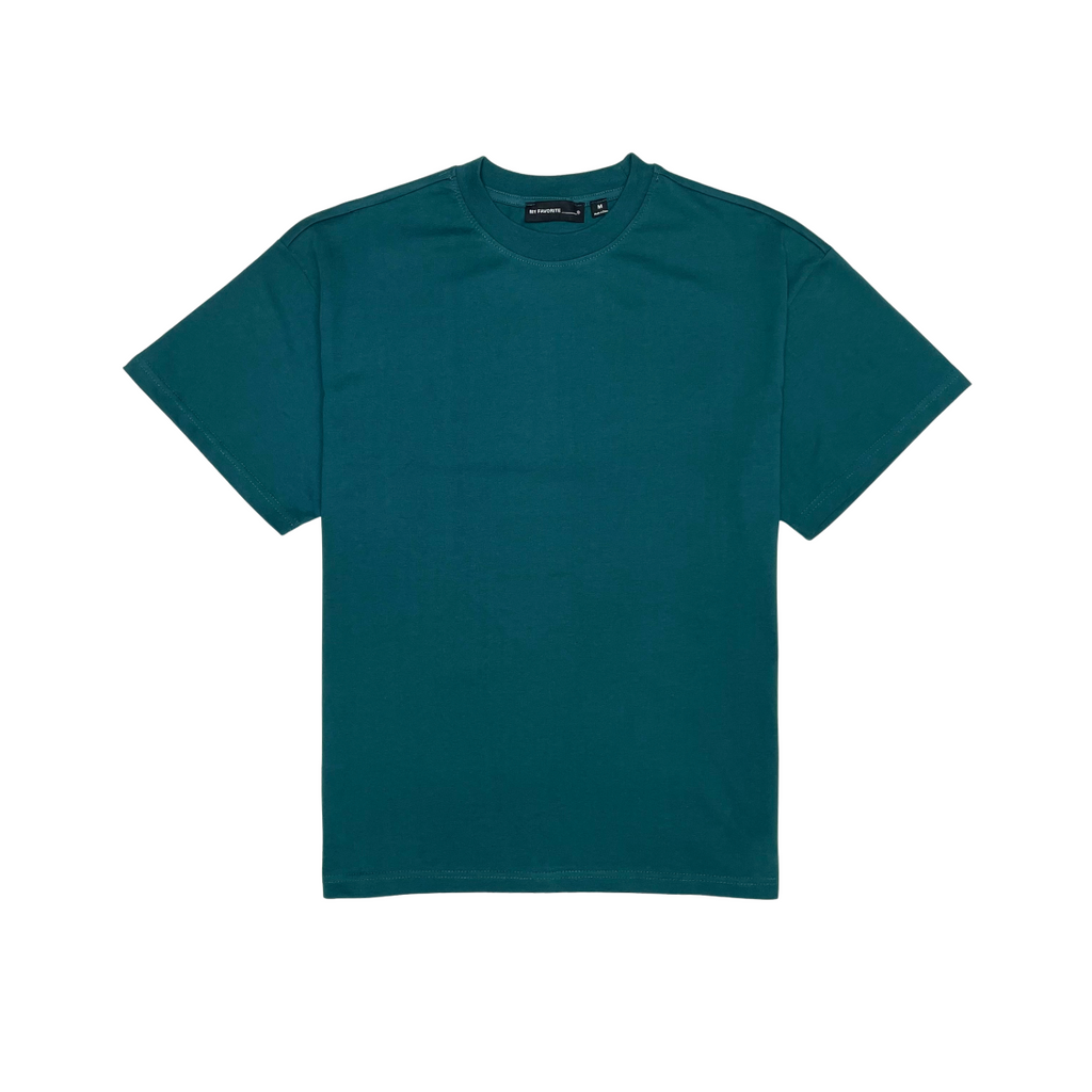 Single jersey oversized drop shoulder tshirt