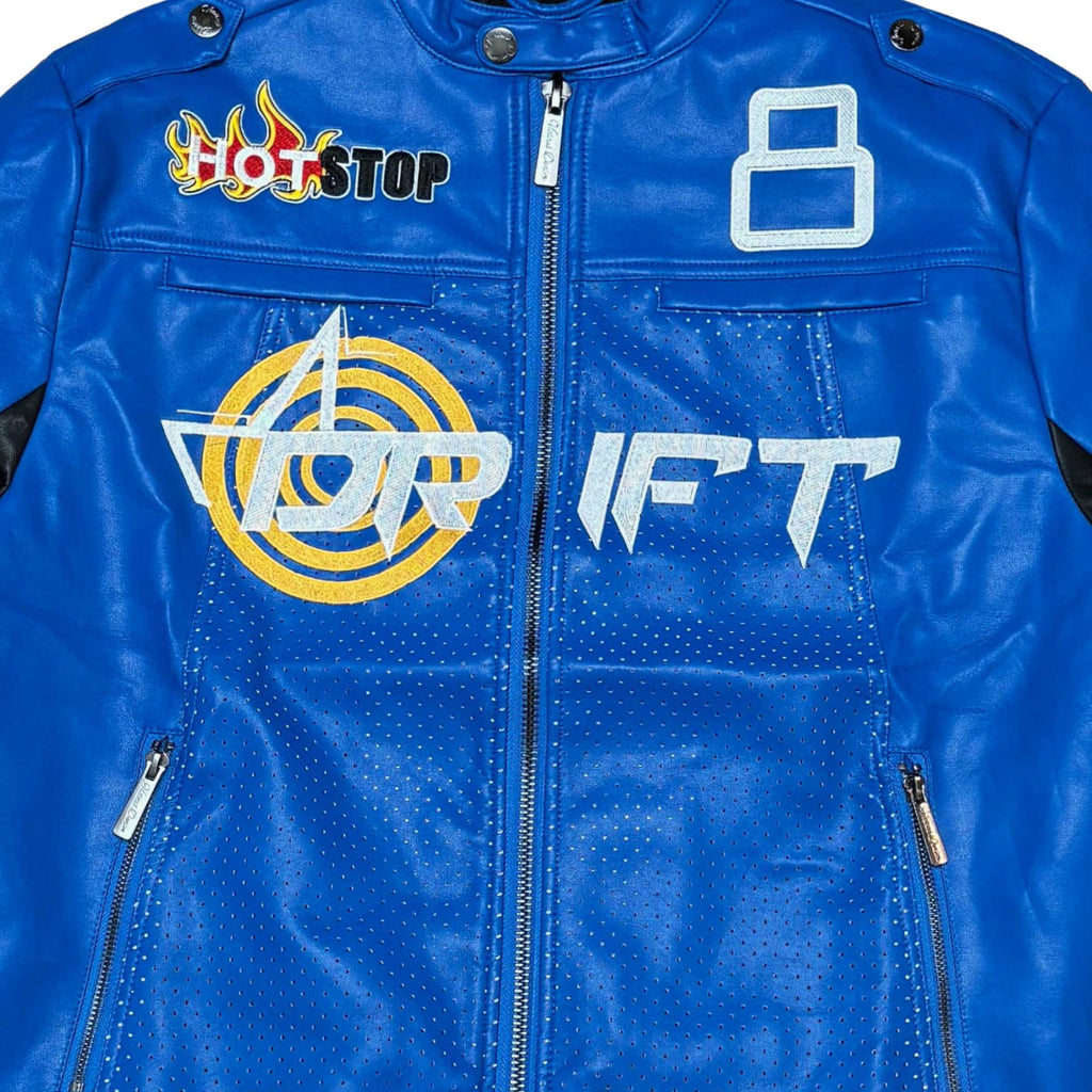 Racer vegan leather jacket