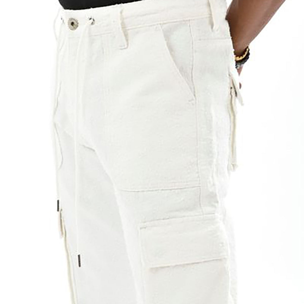 Multi cargo fit denim