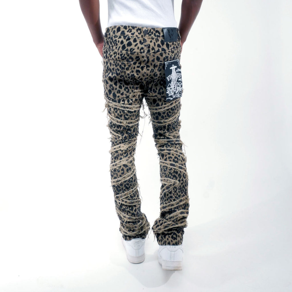 Premium flared embellished / stones pant