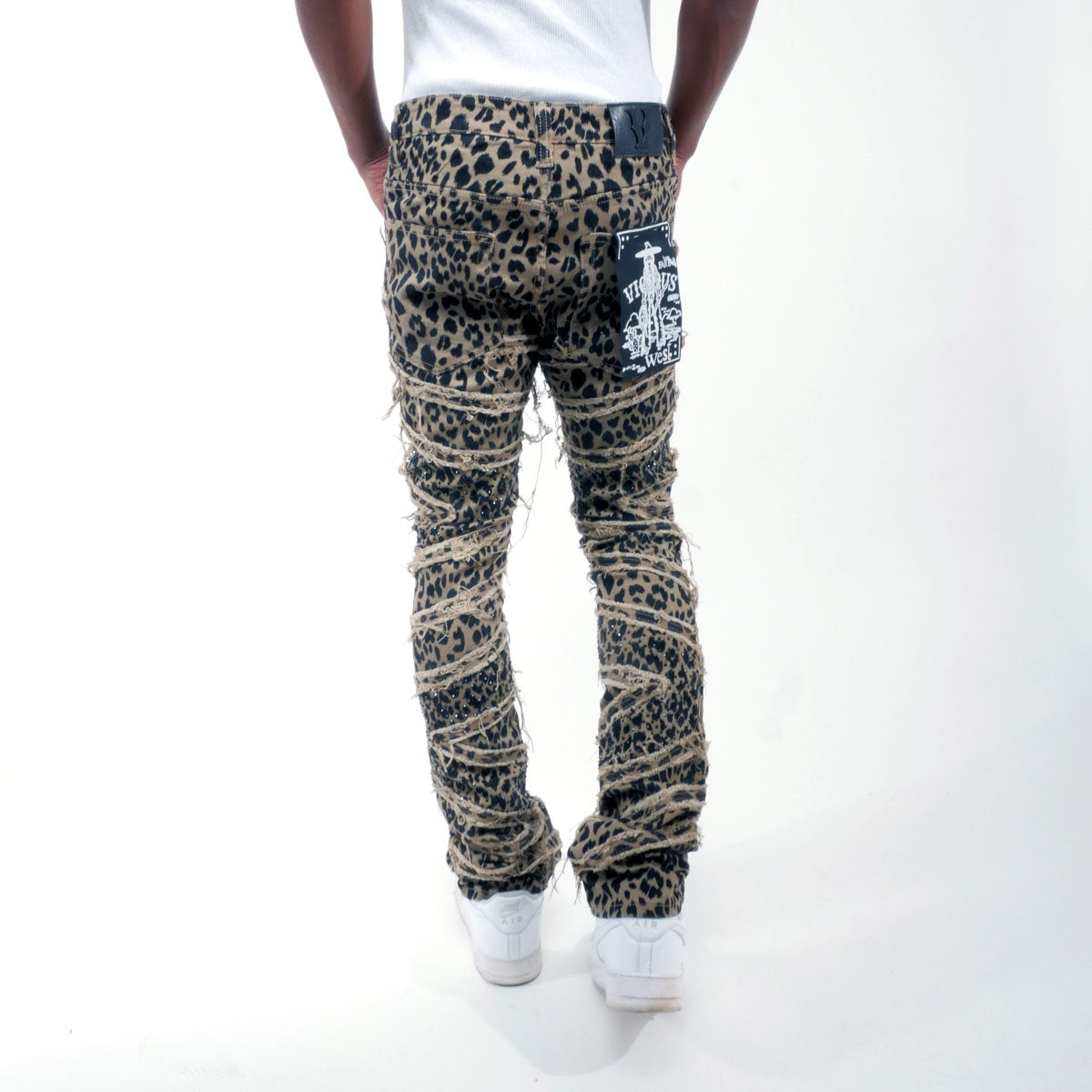 Premium flared embellished / stones pant
