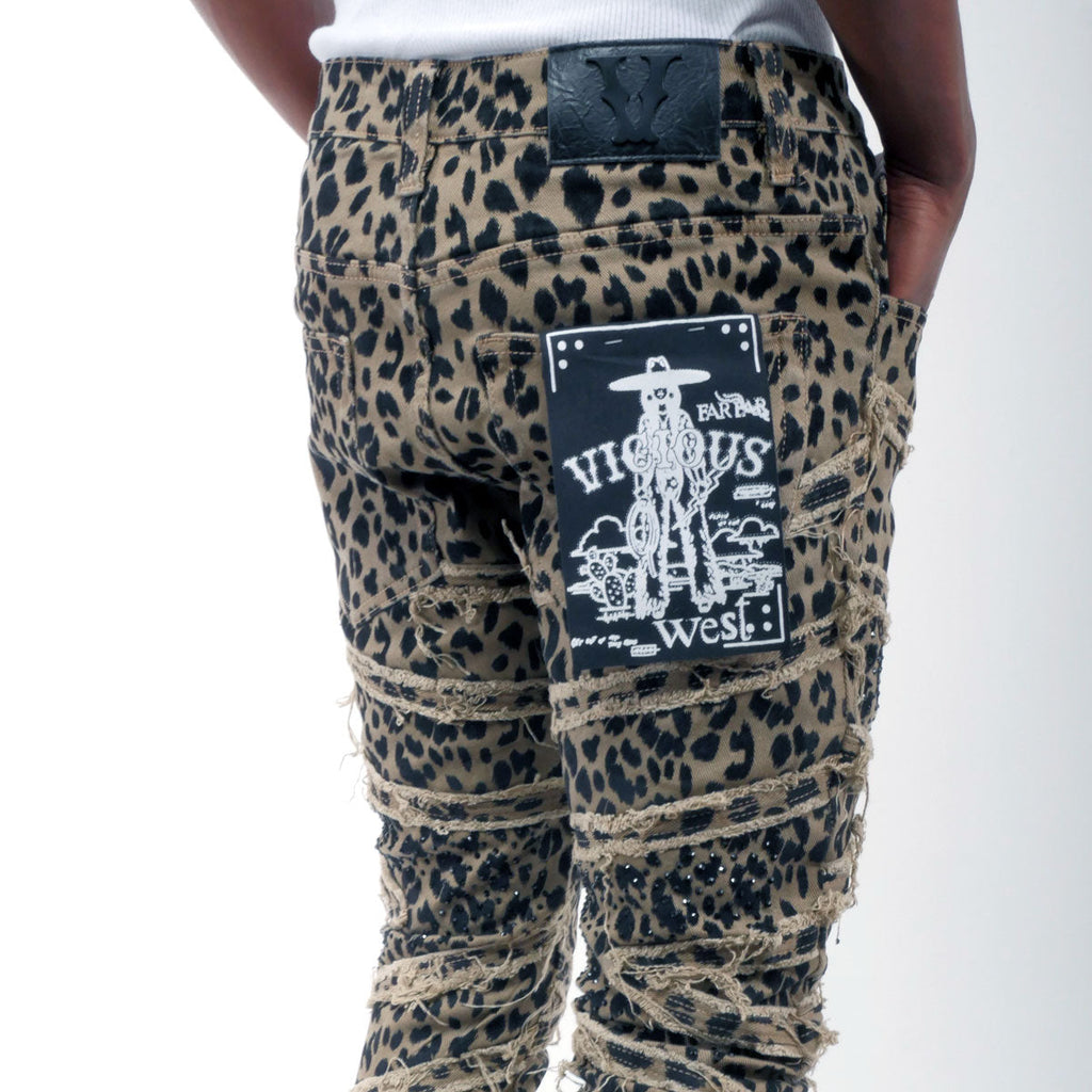 Premium flared embellished / stones pant