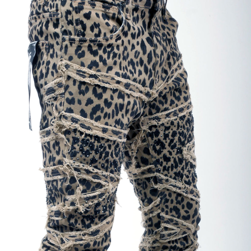 Premium flared embellished / stones pant