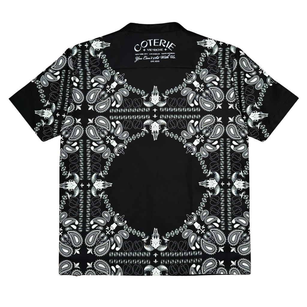 Paisley reversible woven