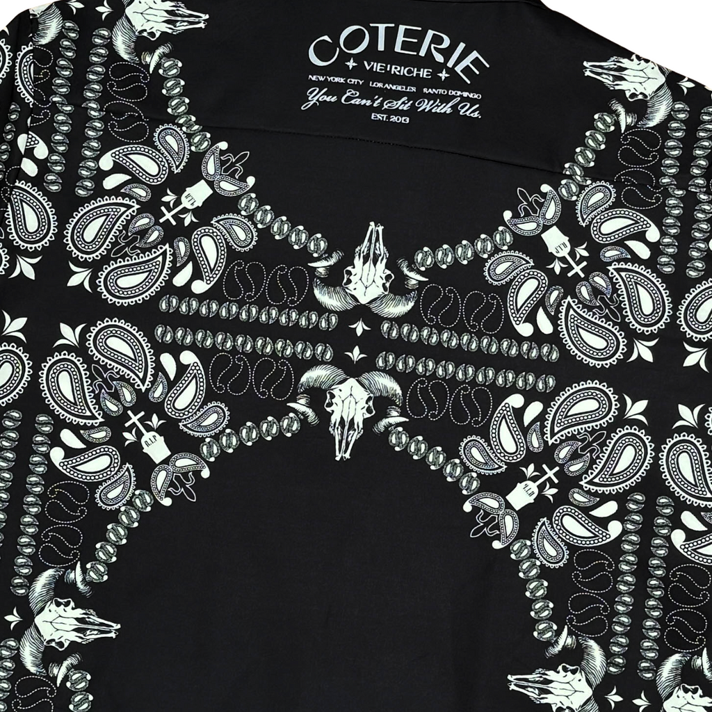 Paisley reversible woven