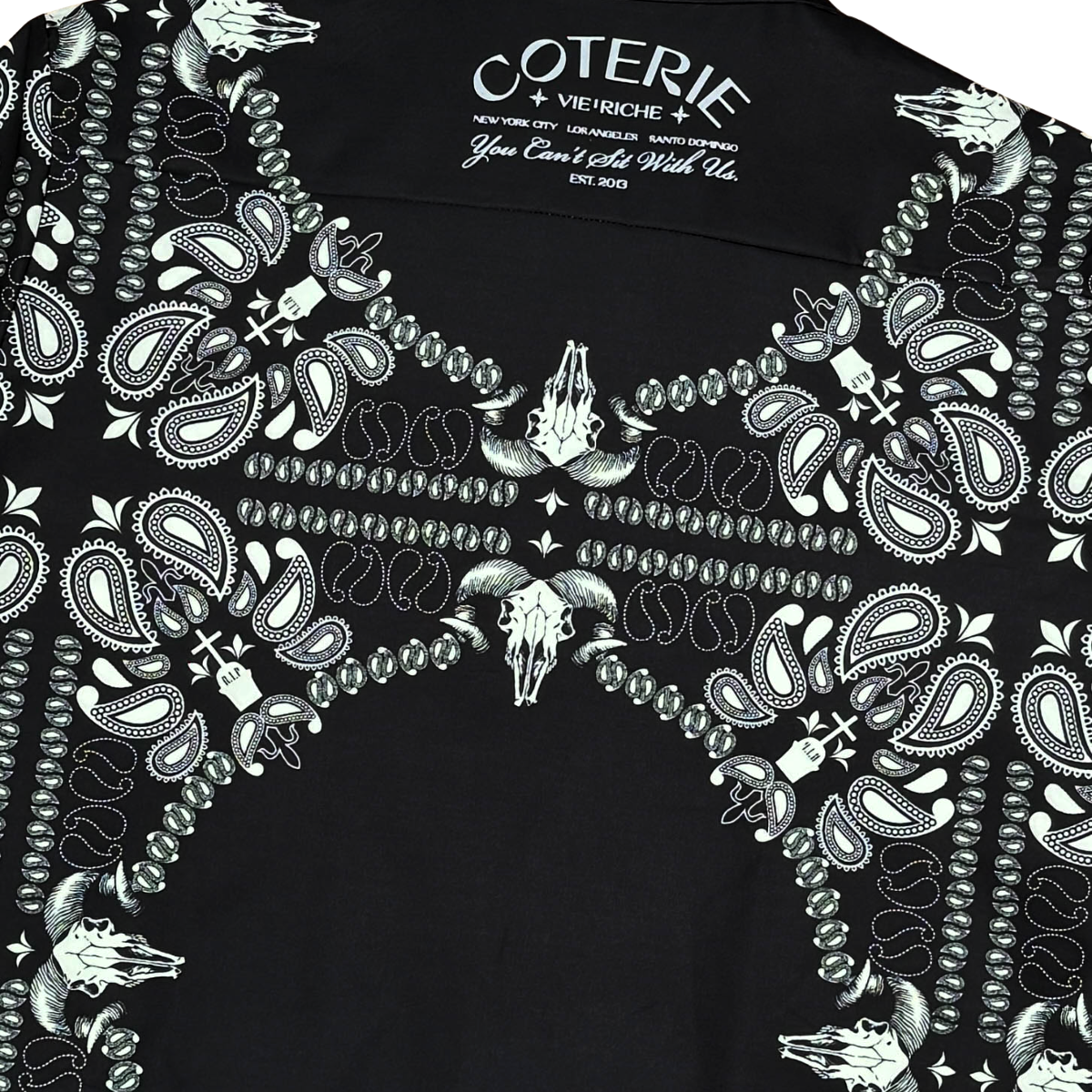 Paisley reversible woven