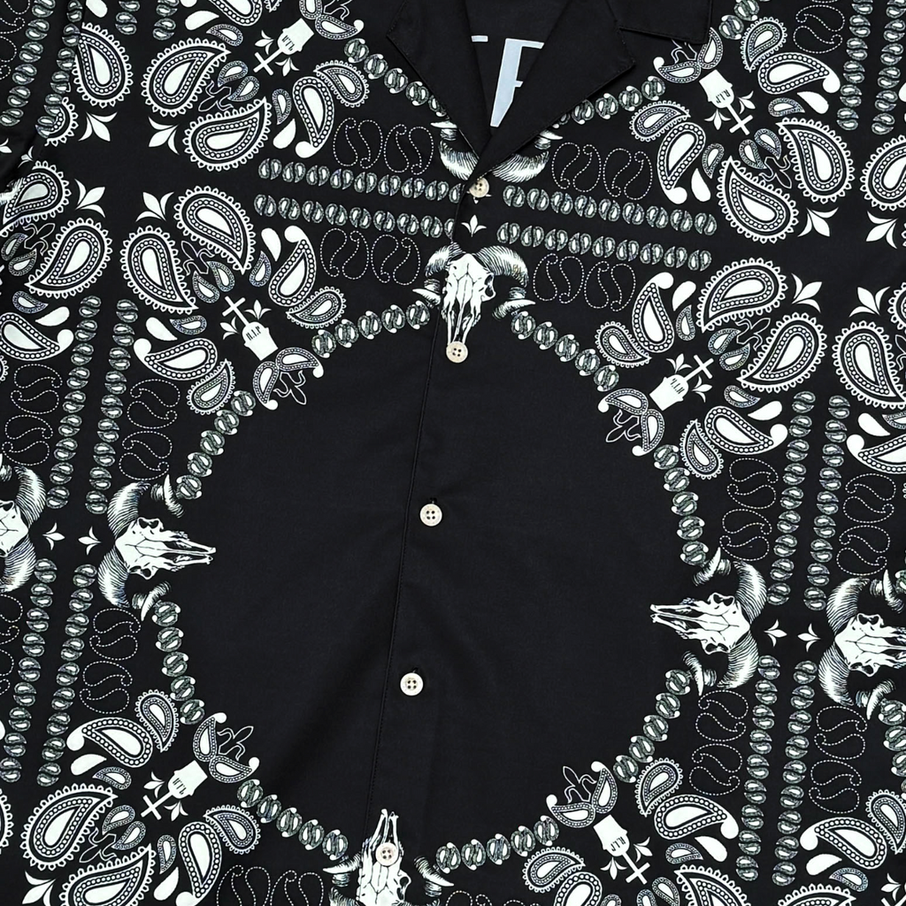 Paisley reversible woven