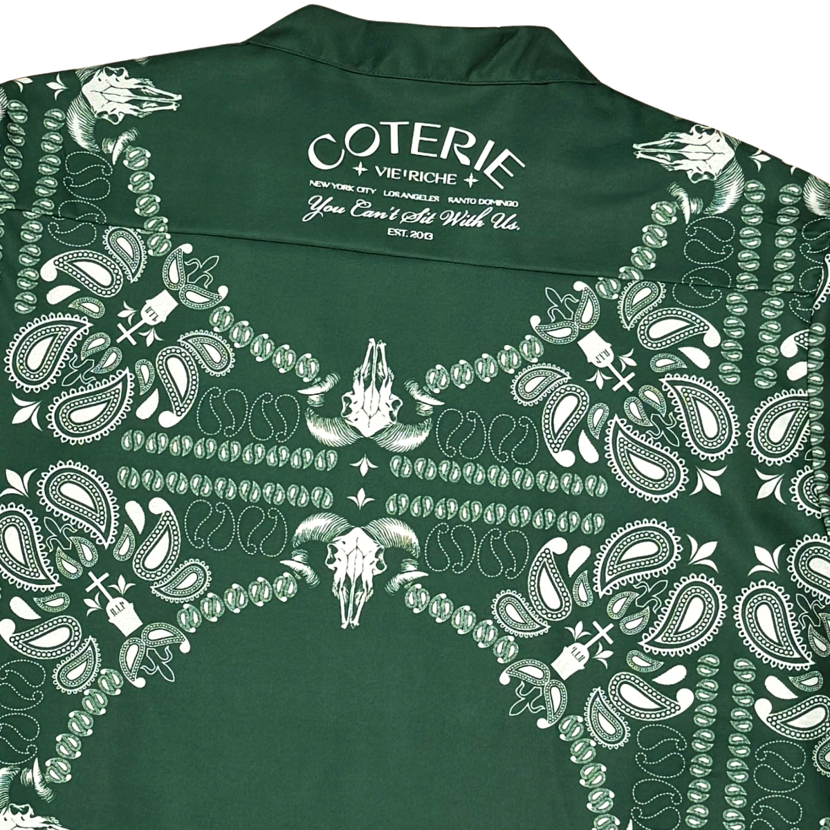 Paisley reversible woven