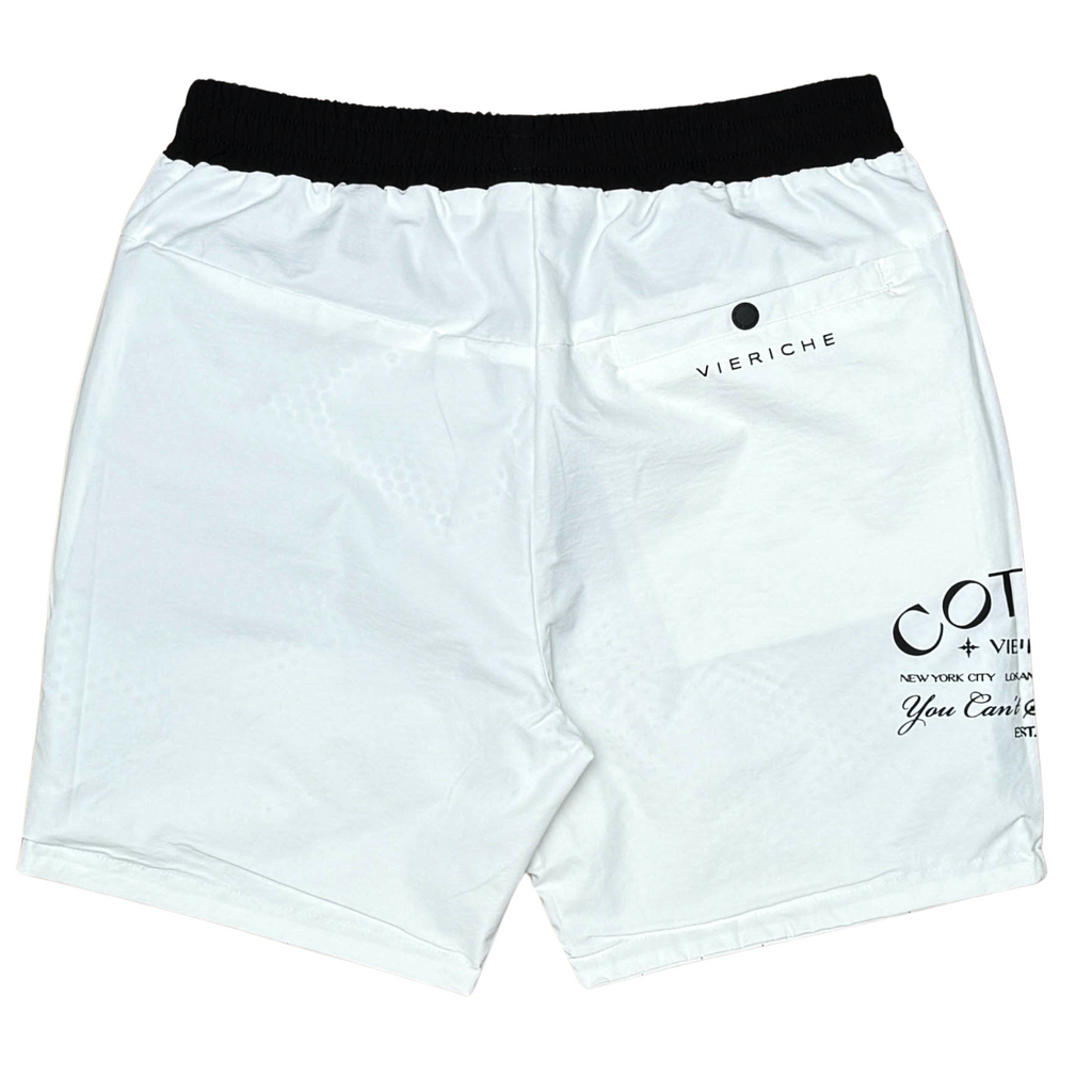 Retro beauty reversible short