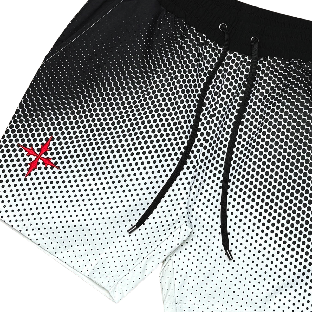 Retro beauty reversible short