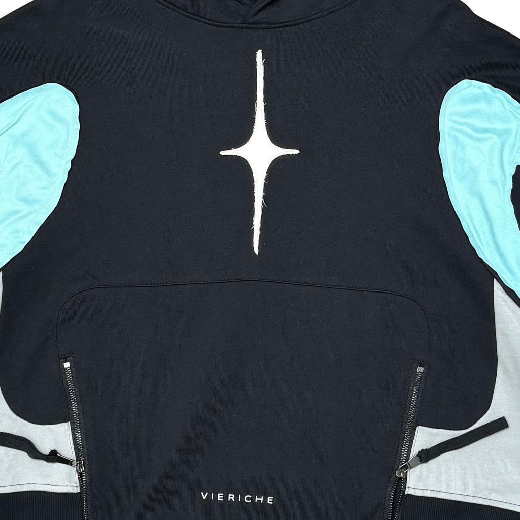 Neopanel cropped hoodie