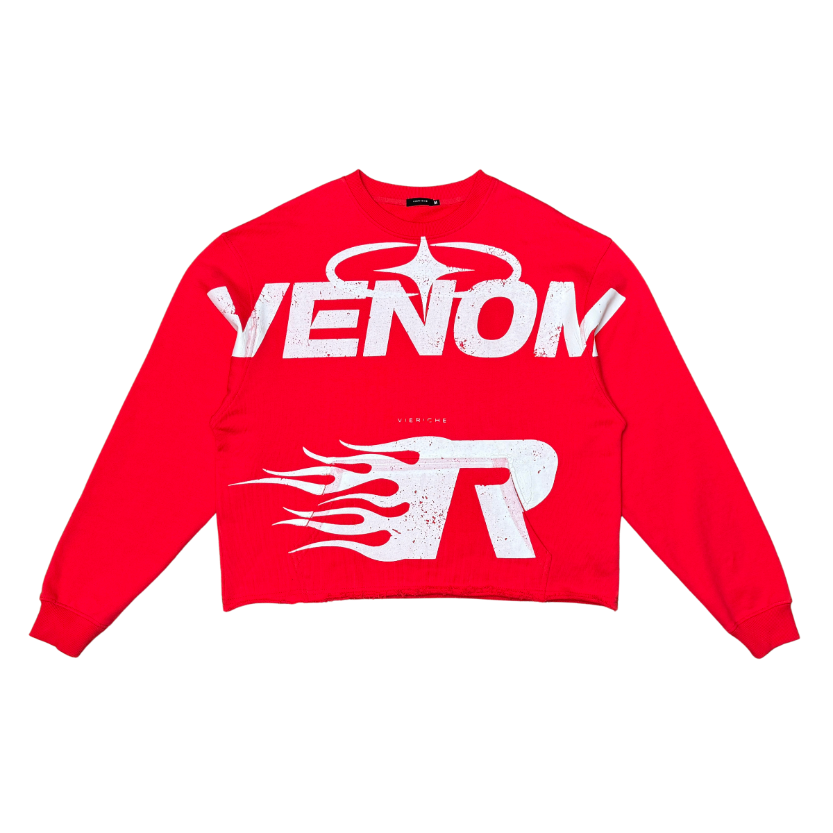 Venom cropped crew/tee 2pc combo