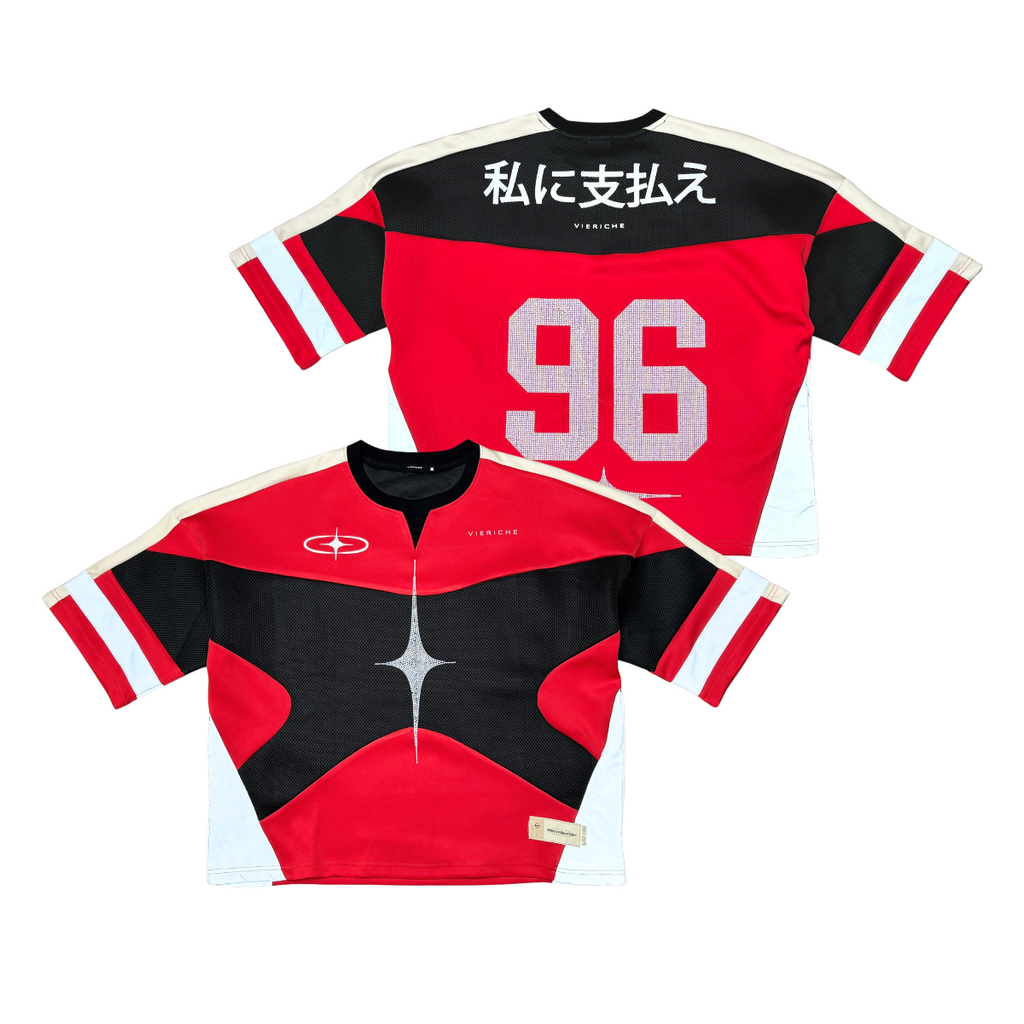 Luxury sport cropped jersey