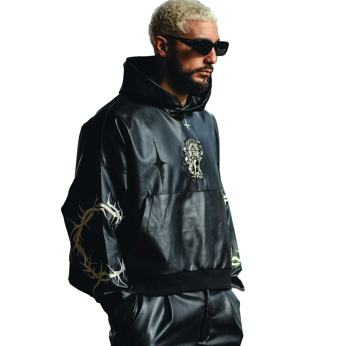 Thorned crown hoodie